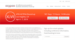 Desktop Screenshot of acypaa.org
