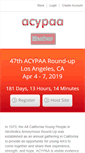 Mobile Screenshot of acypaa.org